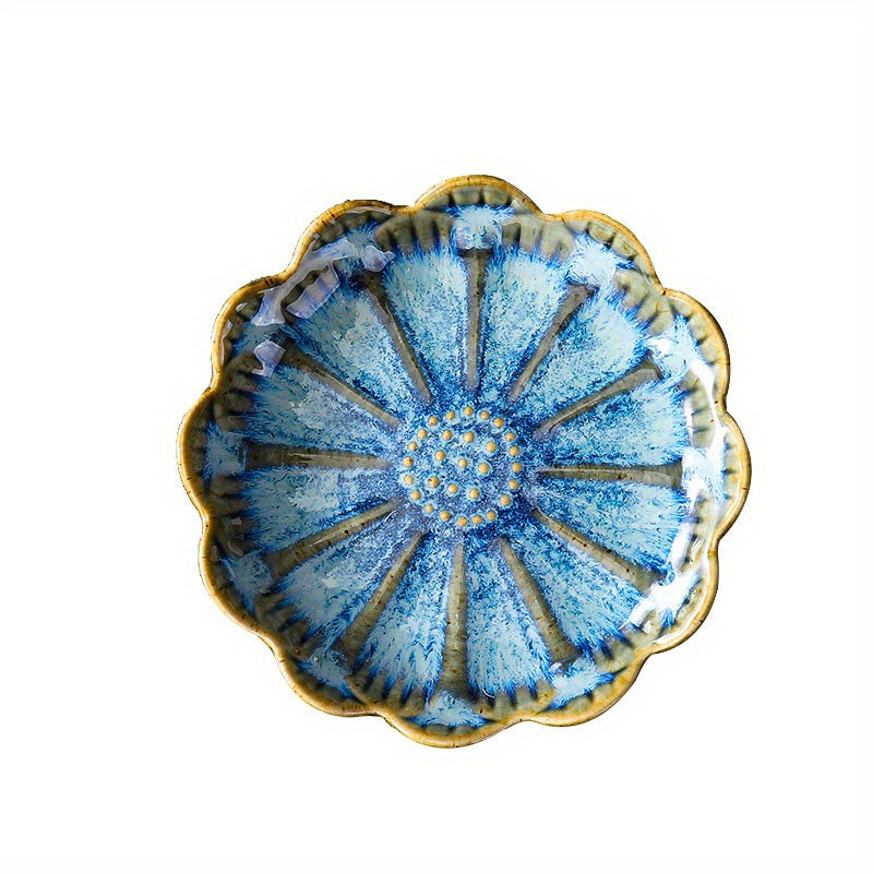 LotusTray - Caixa Decorativa de Folha de Lótus em Cerâmica | Para Anéis, Chaves e Bugigangas