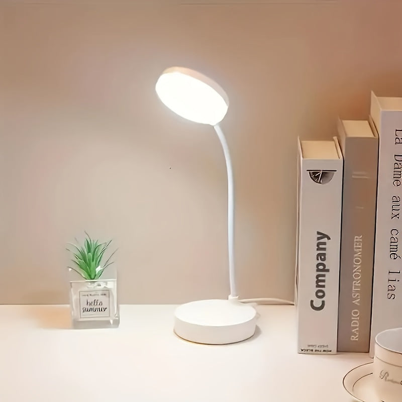 FlexiLight - LED Desk Lamp with 3-Level Dimming and USB Power Supply
