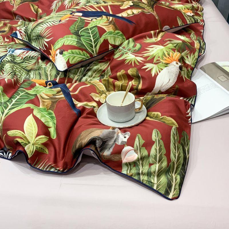 Set copripiumino Jungle Fever (Cotone Egiziano)