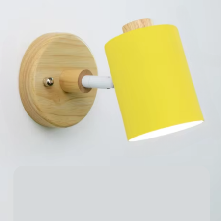 GlowWood - Wall Lamp Made of Wood