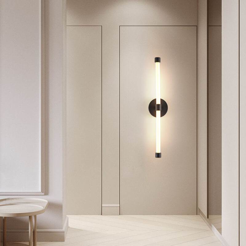 Modern minimalist LED wall lamp with 1 light