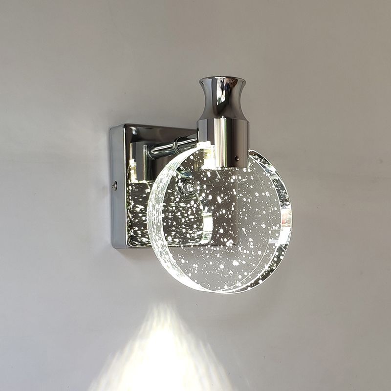 Kristy Moderna Lampada a LED da Parete Oro Camera da Letto/Sala da Pranzo Cristallo