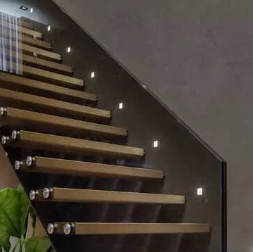 Candeeiro de parede LED minimalista para montagem embutida