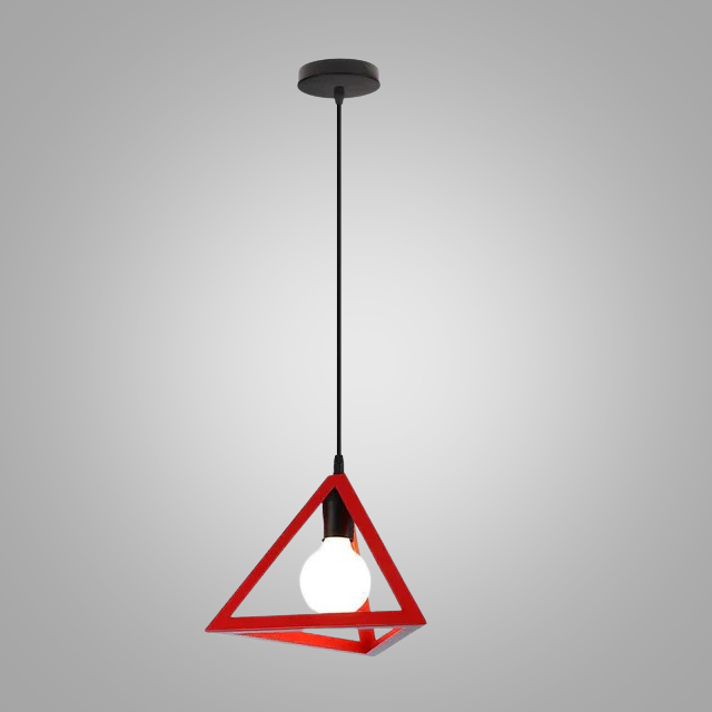 IronGlow - Candeeiro suspenso industrial vintage de ferro para sala de estar e sala de jantar
