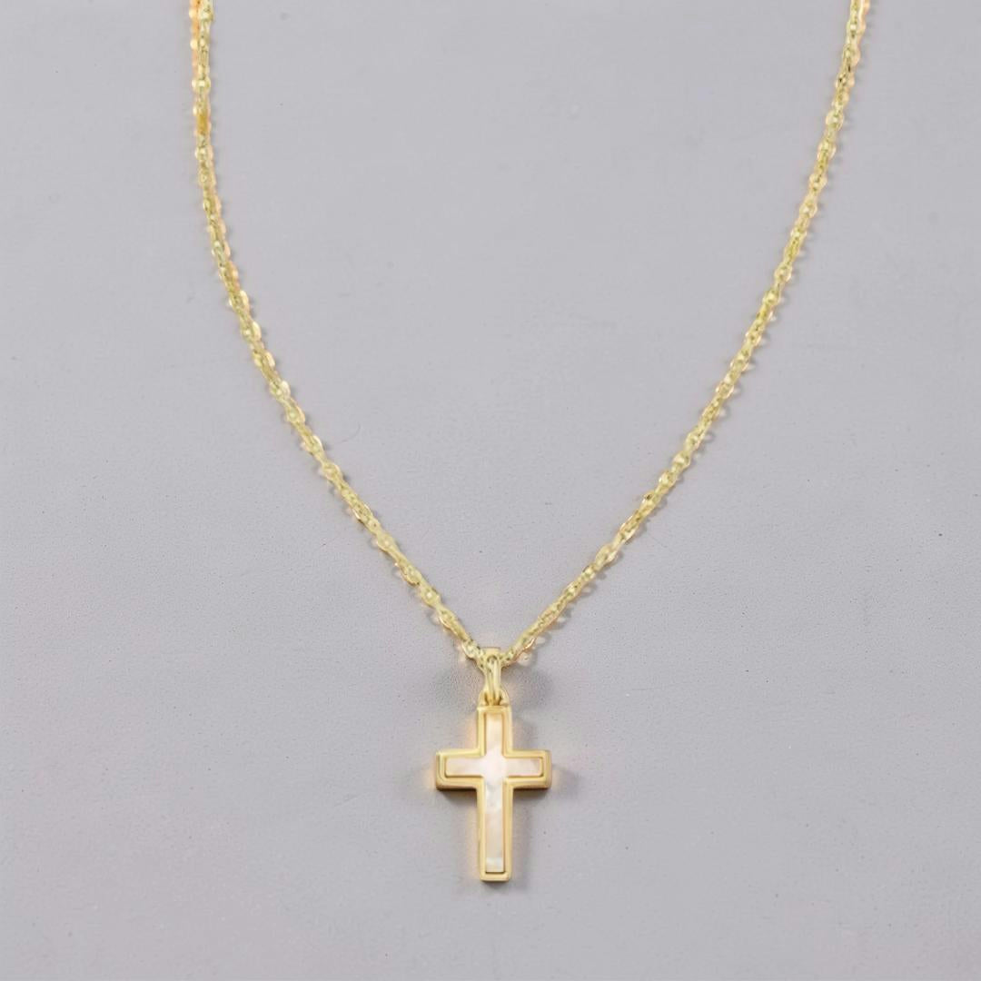 Moederdag Cadeau Ketting Dames Kruis Hanger Minimalistisch