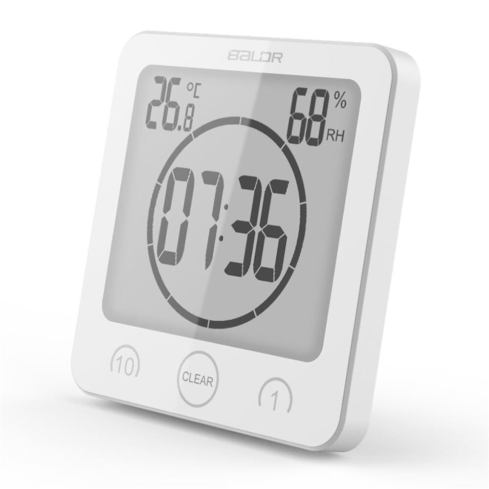 Reloj de ducha impermeable