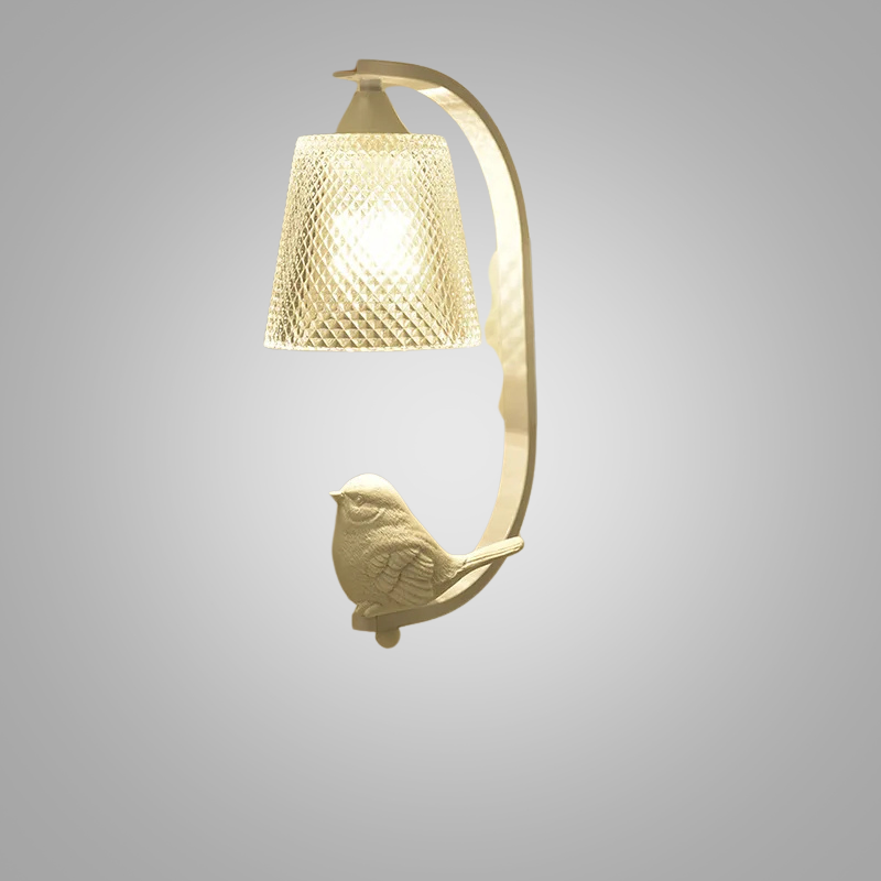 NordicBird - Modern Wall Lamp with Bird Design for Bedroom and Living Room