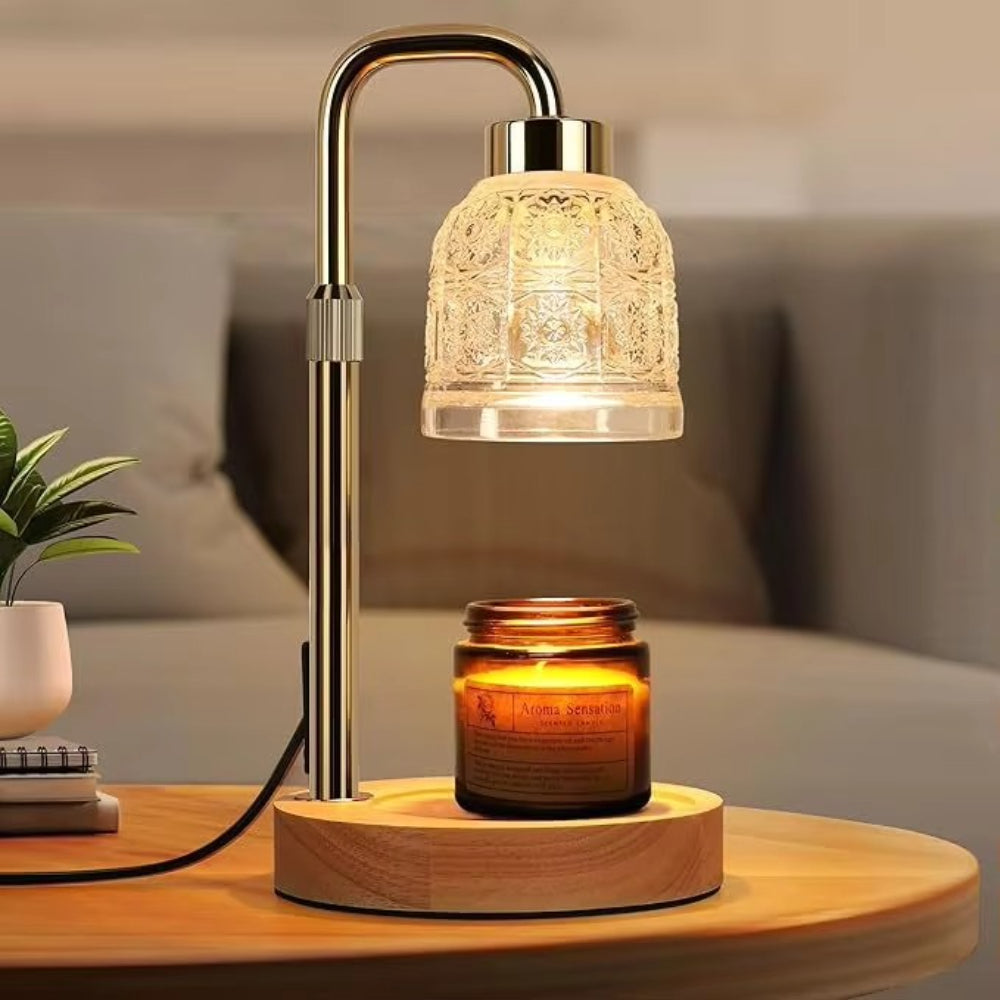 Mother's Day Gift Table Lamp Scent Burner Dimmable Candle Warmer