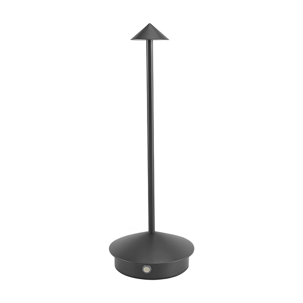 LuminZen - Moderne Bolvormige Bureaulamp met RGB Kleurverandering en Draadloos Opladen