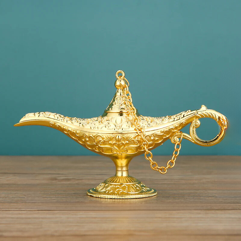 WishGlow - Retro Wish Lamp for Table Decoration