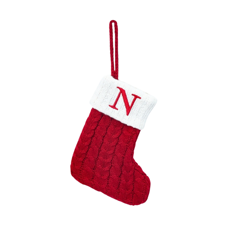 Christmas Stocking - Snowflake Socks for Party Decorations