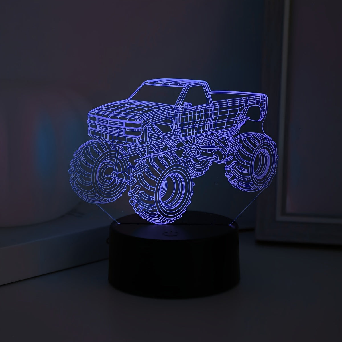 TruckLight - Modern 3D Monster Truck LED Night Lamp