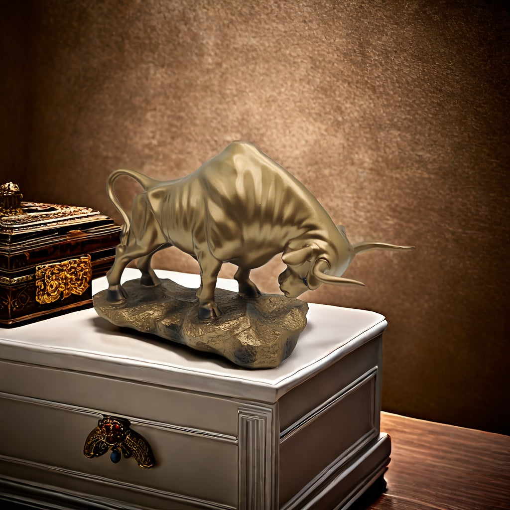 ChargingBull - Wall Street Charging Bull Sculpture