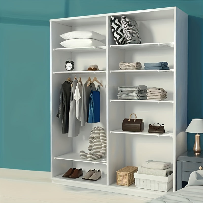 FlexRack - Adjustable Wall-Mounted Storage Rack with Retractable Technology