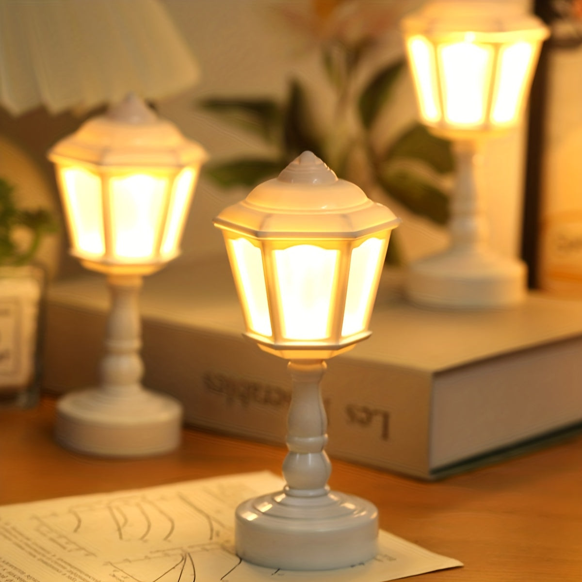 RetroLight - Mini Retro LED Desk Lamp for Bedroom Decoration