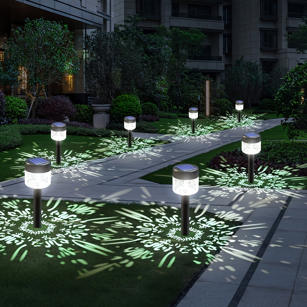 SolarGarden - Conjunto de 4 Iluminações Solares para Jardim, Poupa Energia e Fácil de Instalar