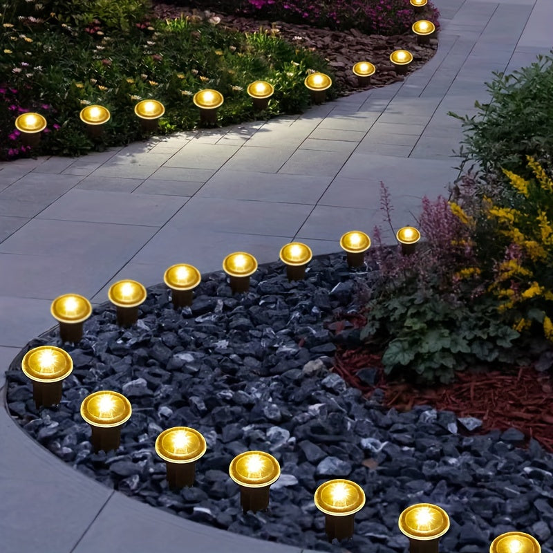 SolarPath - Iluminação Exterior LED Solar para Jardim e Caminho