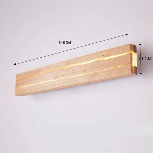 CrackLight – Minimalist LED Wall Lamp with Natural Design