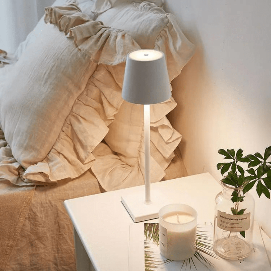 LuxoLite - Elegante lámpara de mesa inalámbrica