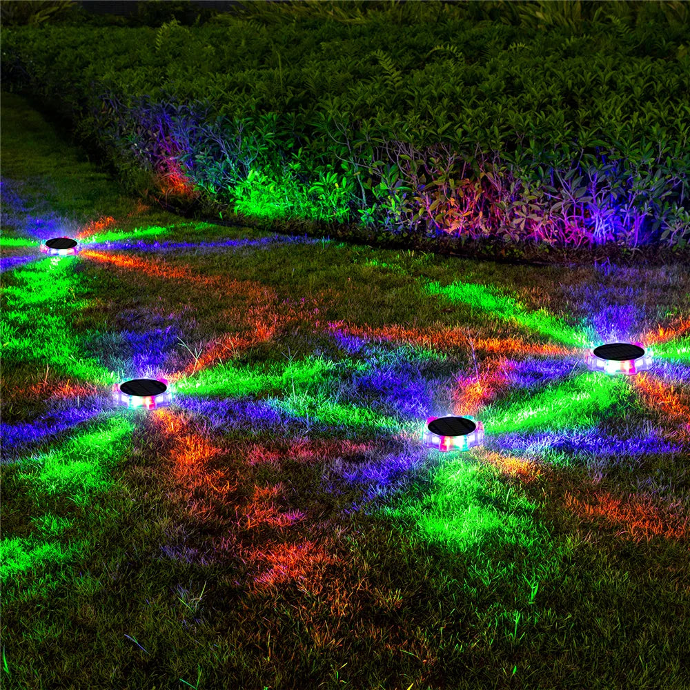 GardenGlow – Solar LED Garden Lamps – Colored Outdoor Lighting