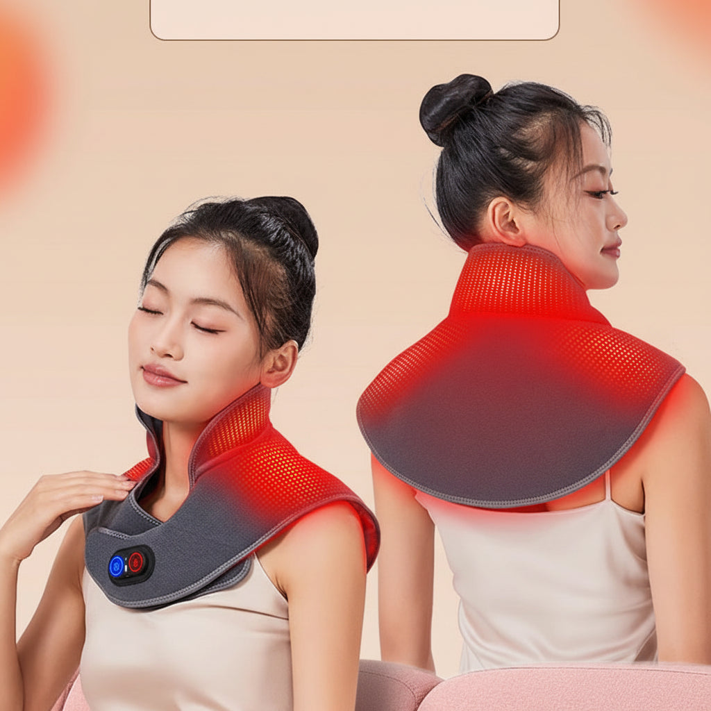 Neck Warmer Shoulder Warmer Heat Massage Pain Relief