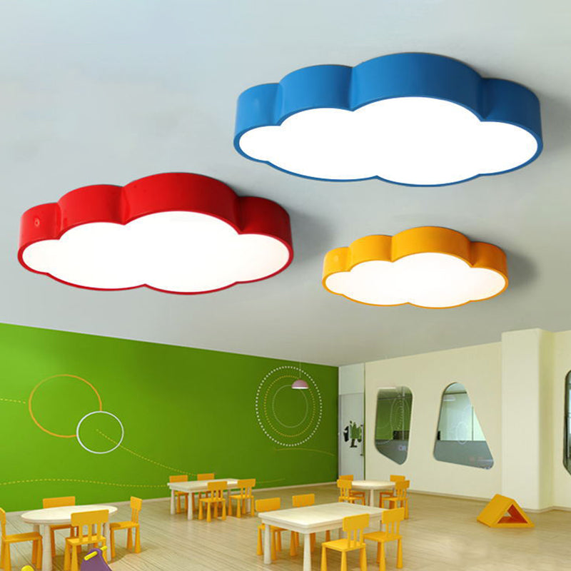 Lampada da soffitto LED acrilica rotonda per bambini - Asilo nido