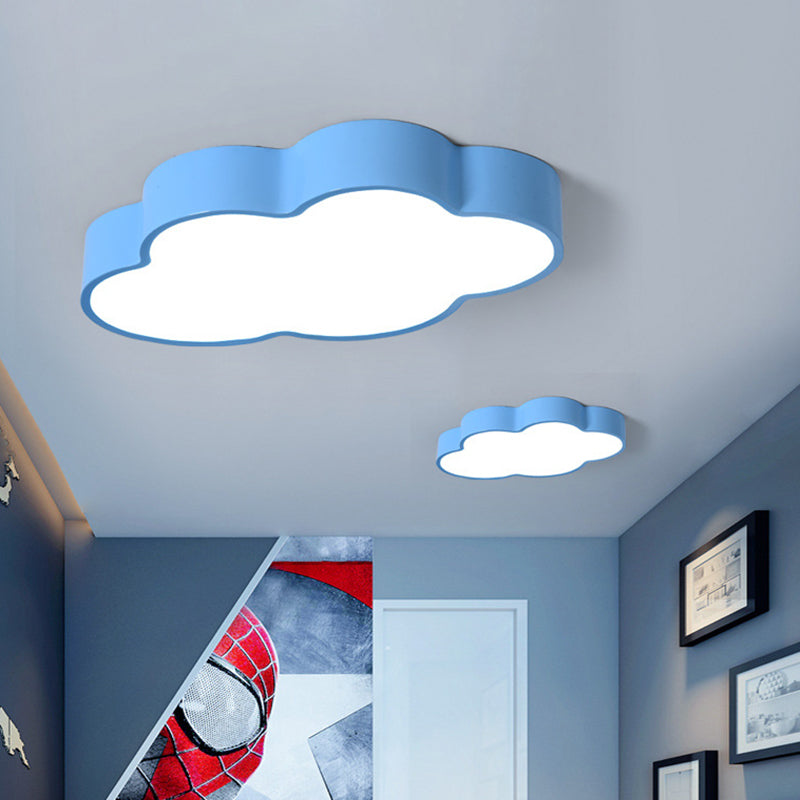 Lampada da soffitto LED acrilica rotonda per bambini - Asilo nido