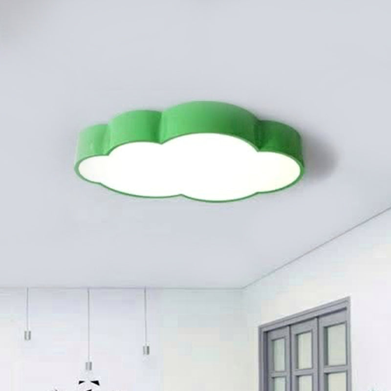 Lampada da soffitto LED acrilica rotonda per bambini - Asilo nido