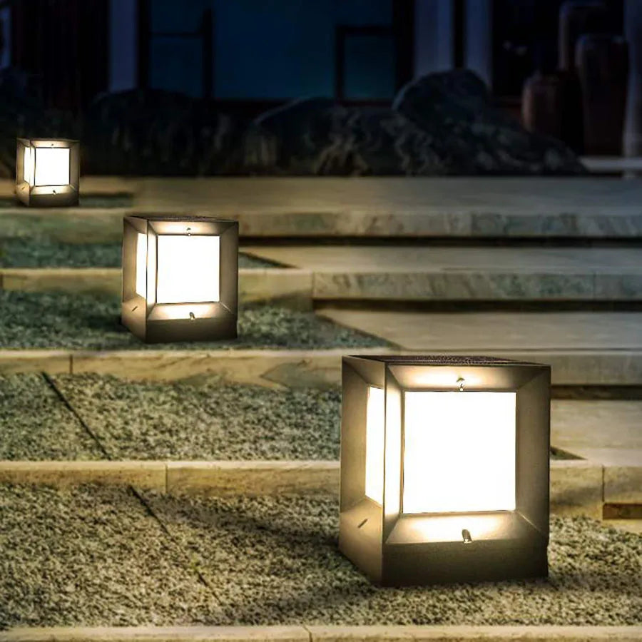 KubusLux - Lampada da terra moderna