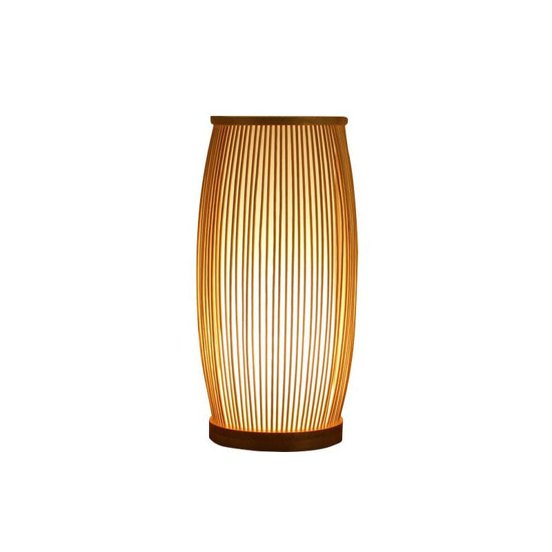 BambooGlow - Bamboo Table Lamp Night Light – Stylish Wooden Lamp