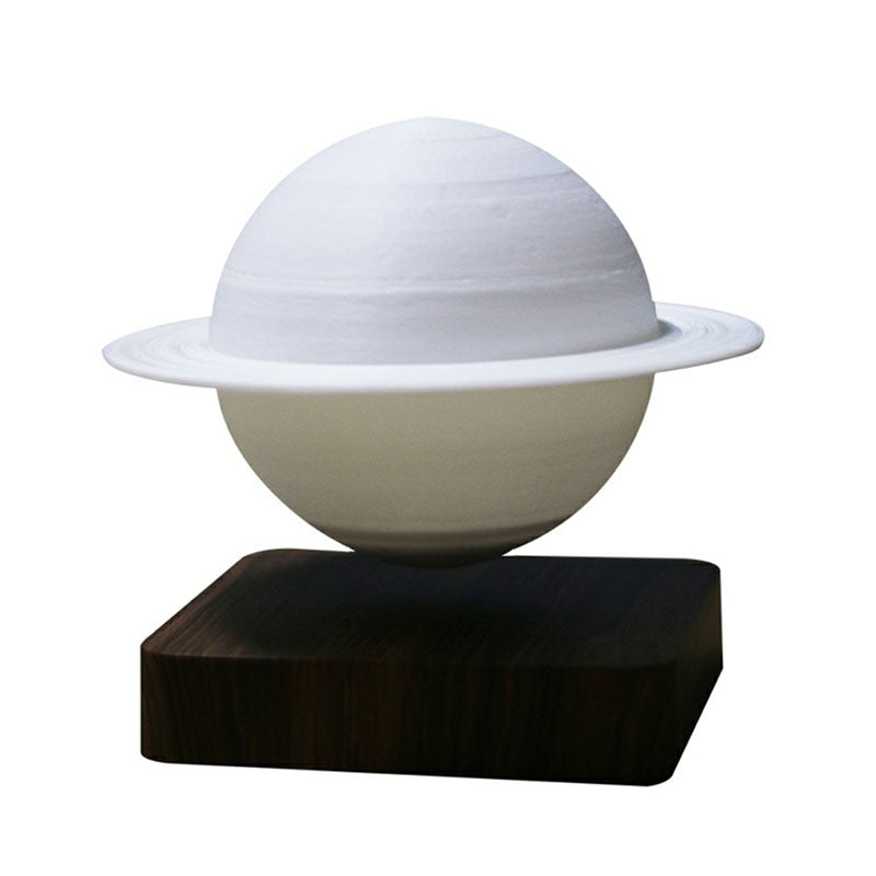 Lampada Notturna Pianeta 3D Digitale - Lampada da Tavolo Creativa Bianca per Camera dei Bambini
