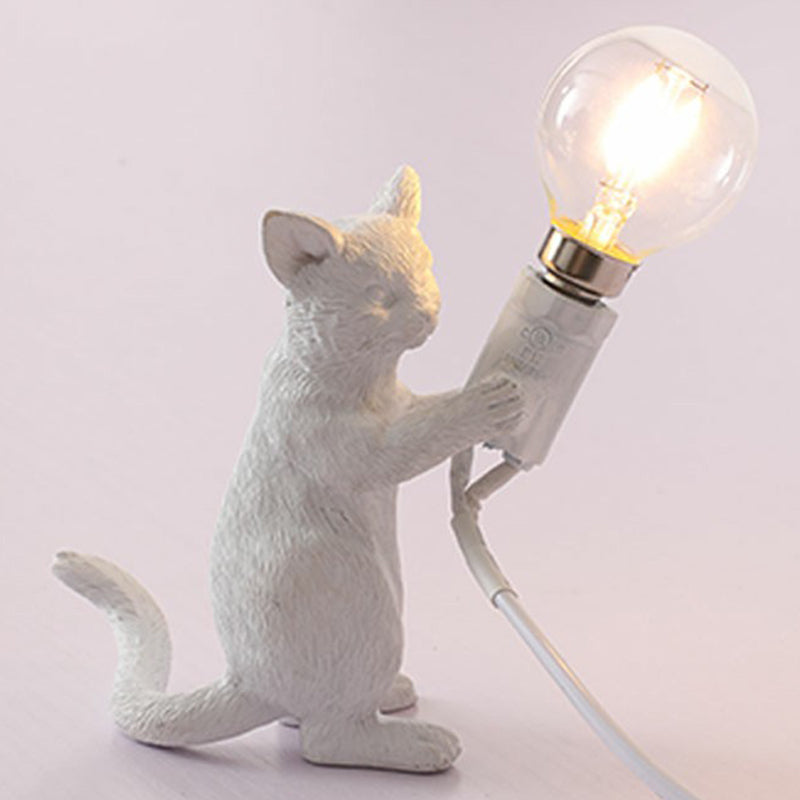 Lampada Notturna per Gattini - Lampada da Tavolo Decorativa per Cameretta Bambini