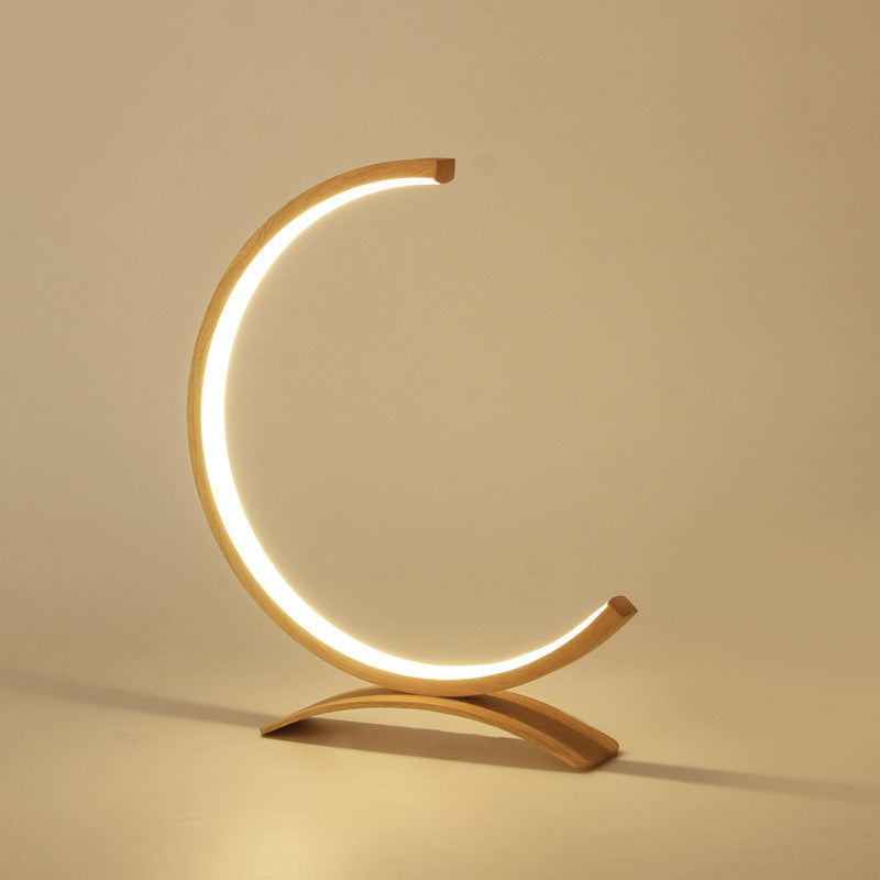 C-Shape - Lampada da tavolo LED minimalista con dimmer