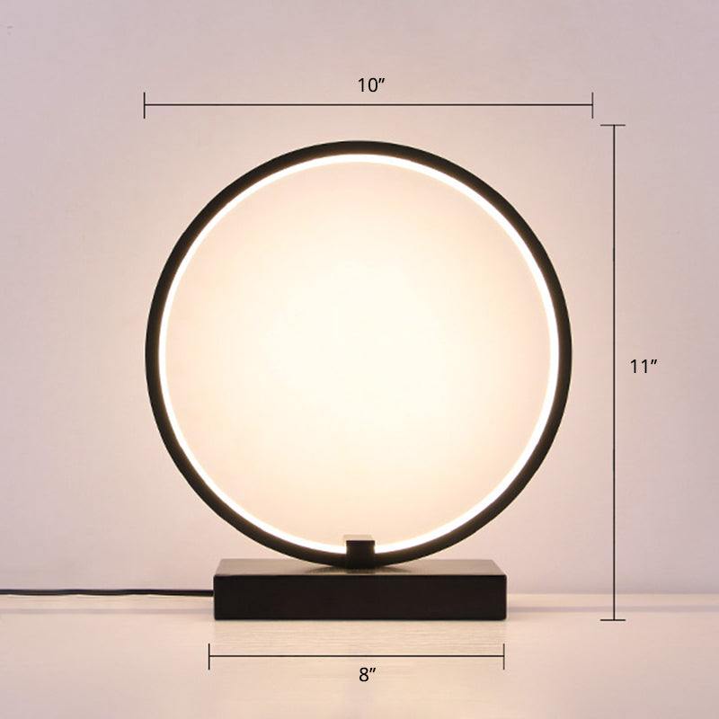 C-Shape - Lampada da tavolo LED minimalista con dimmer
