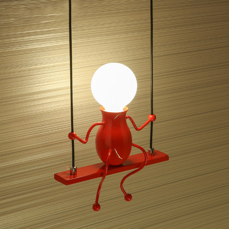 SwingDesign - Lampada da parete moderna con figura oscillante