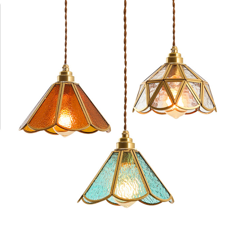 Lampada a sospensione stile Tiffany Frost