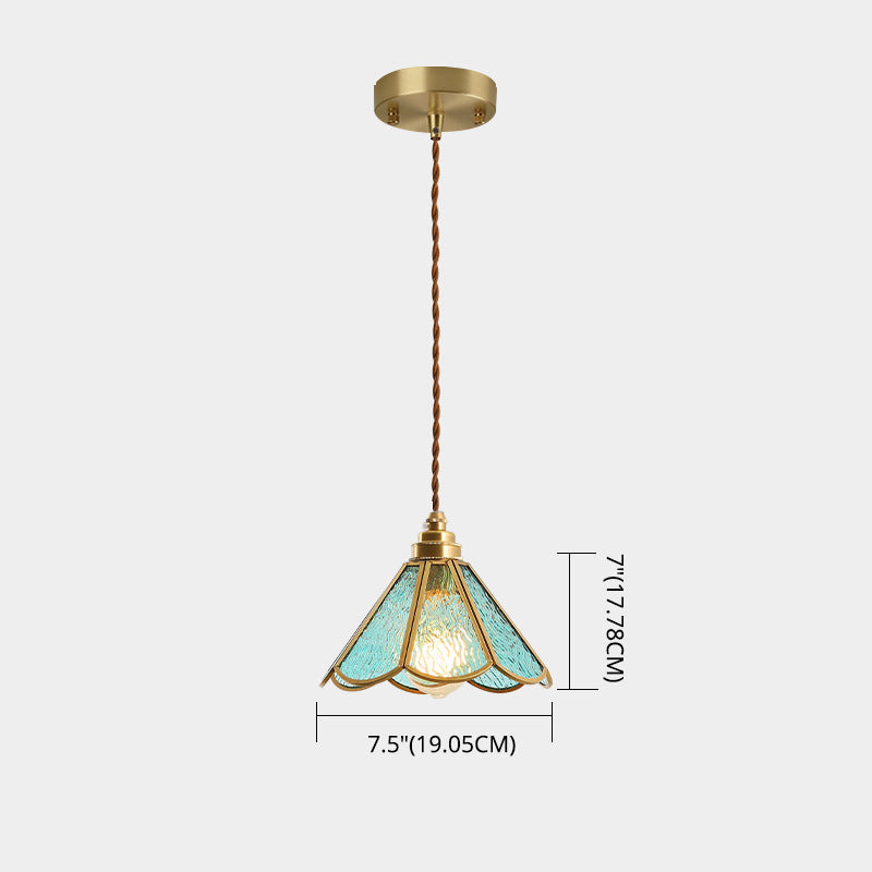 Lampada a sospensione stile Tiffany Frost