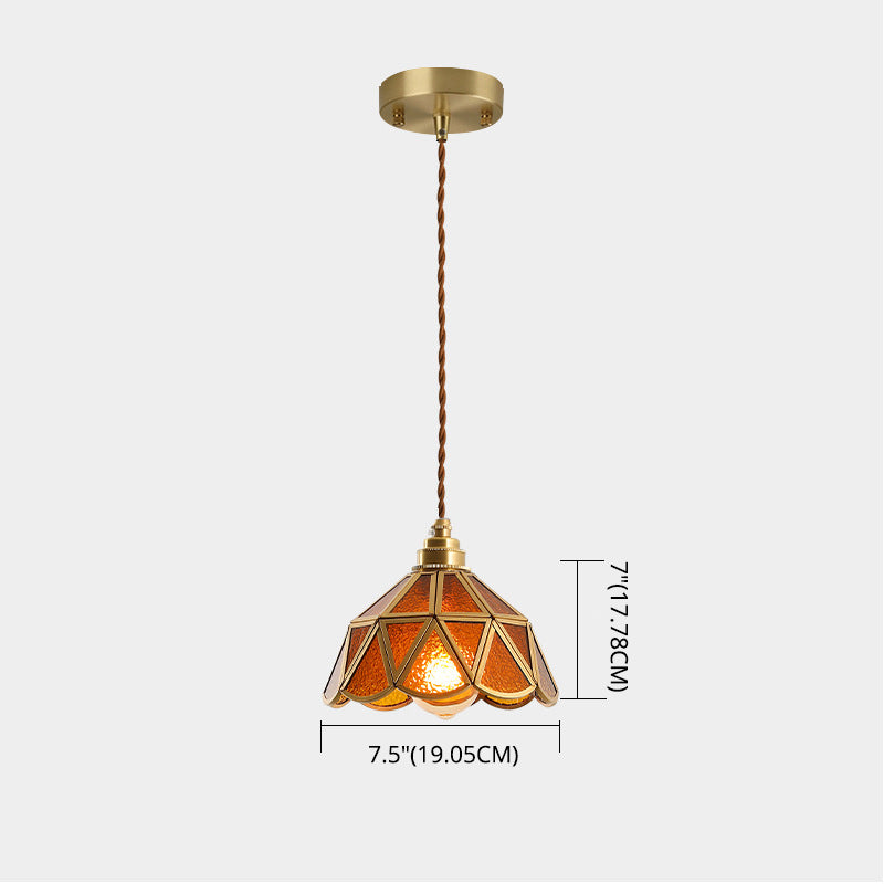 Lampada a sospensione stile Tiffany Frost