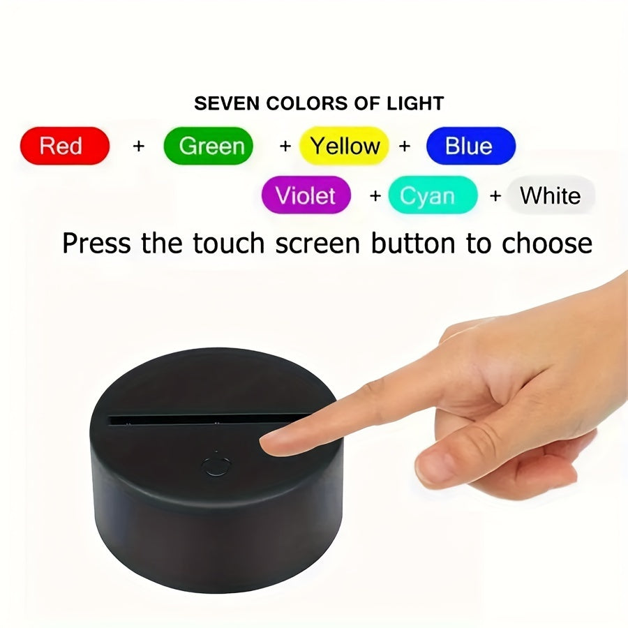 GeoLight - 3D Geometric LED Desk Lamp with Touch Control
