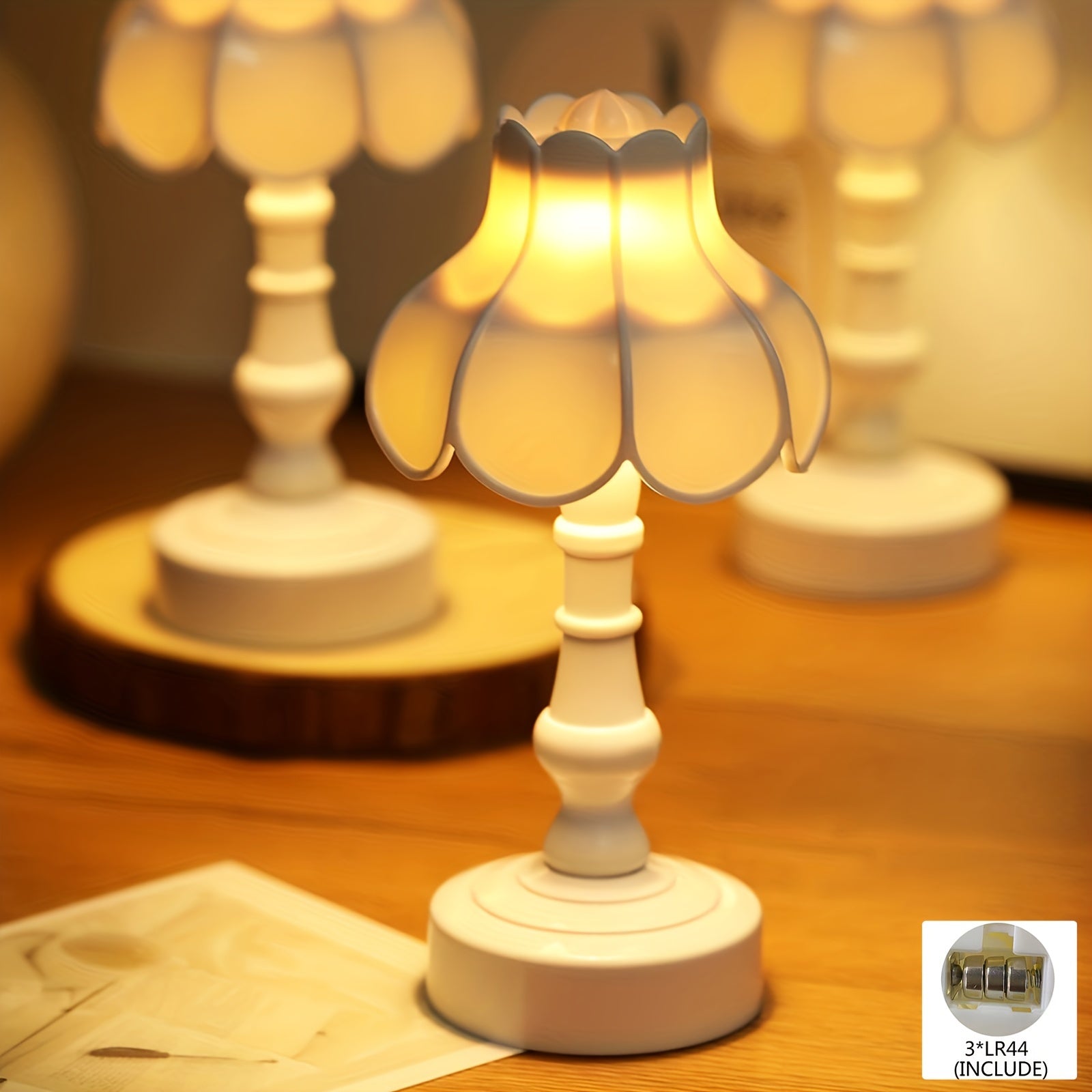 StarBloom - Flower-shaped Mini Desk Lamp for Night Decoration