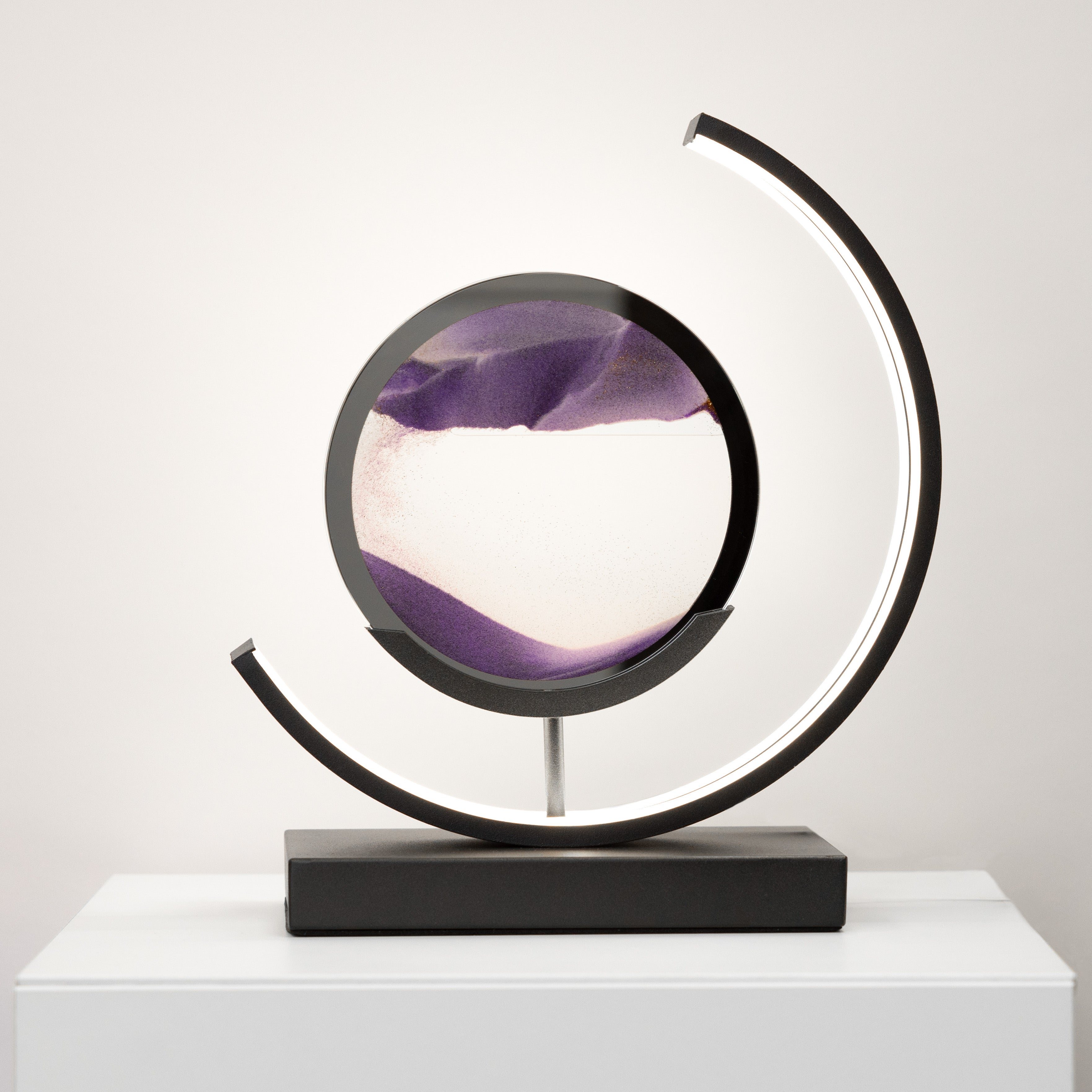 ChicGlimmer - Lámpara de reloj de arena minimalista