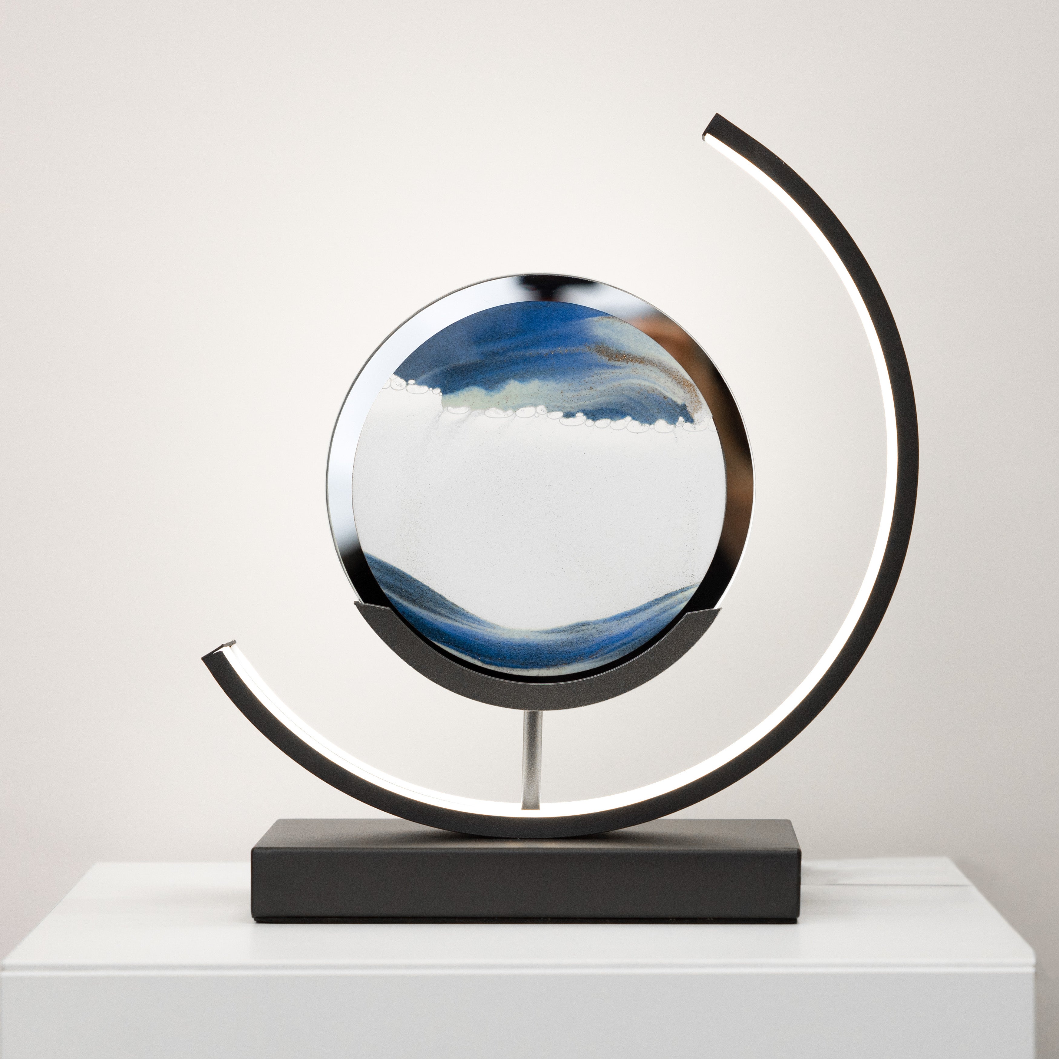 ChicGlimmer - Candeeiro de Ampulheta Minimalista