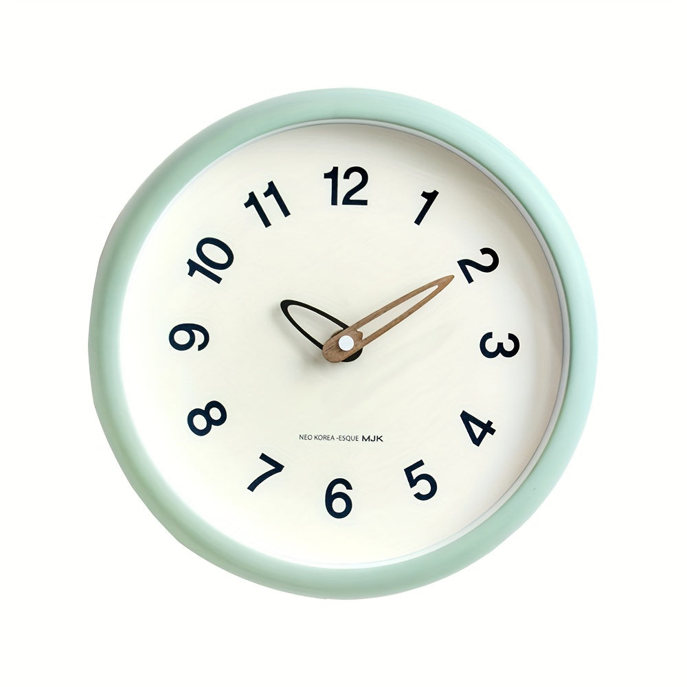 SilenceTime - Silent 10-Inch Wall Clock for Bedroom and Living Room
