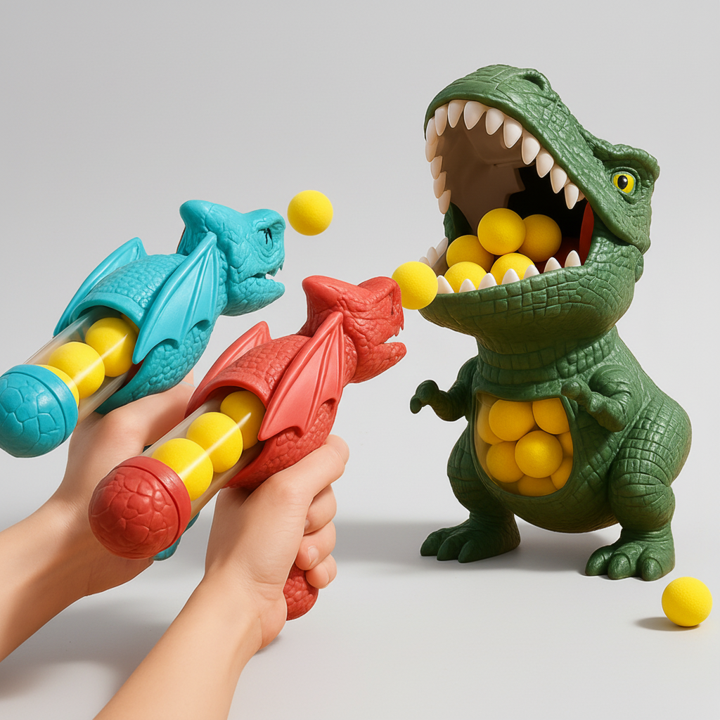 Dinosaur Toy Encourages Movement Coordination