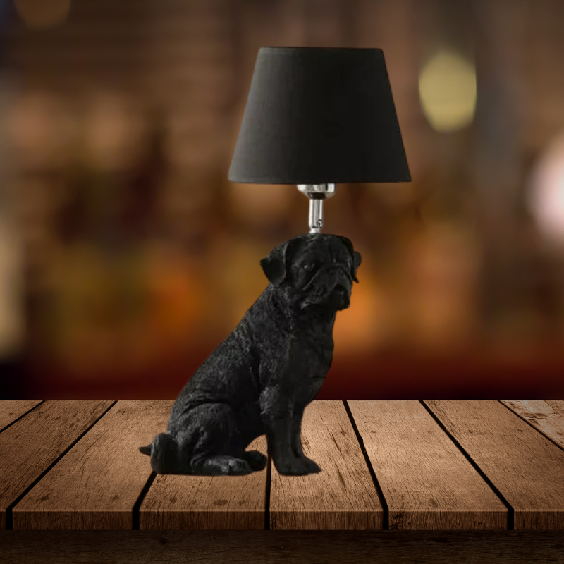 ArtPuppy - Lampada da Tavolo in Stile Deco