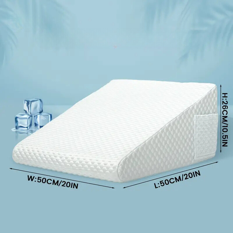 SleepAlign - Cooling Neck Roll Memory Foam Washable Cover
