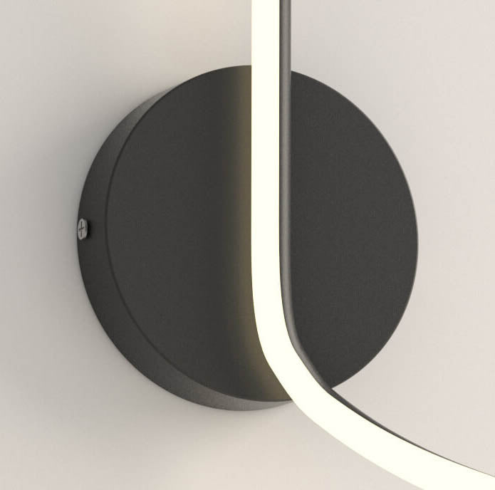 LumiArc - Lampada da parete LED con linee ad arco minimaliste e creative