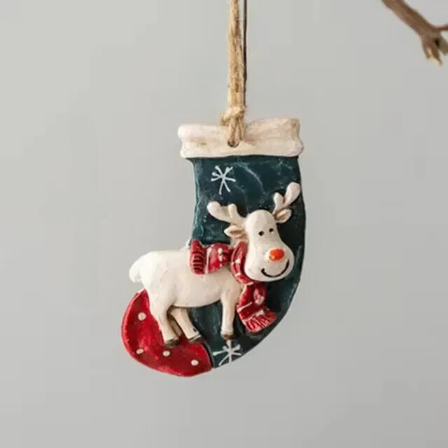 FestiveSocks - Decoraciones navideñas con alce
