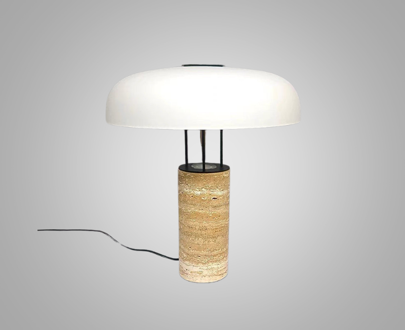 MarbleGlow - Modern Marble Desk Lamp | Elegant LED Table Lamp for Living Room & Office