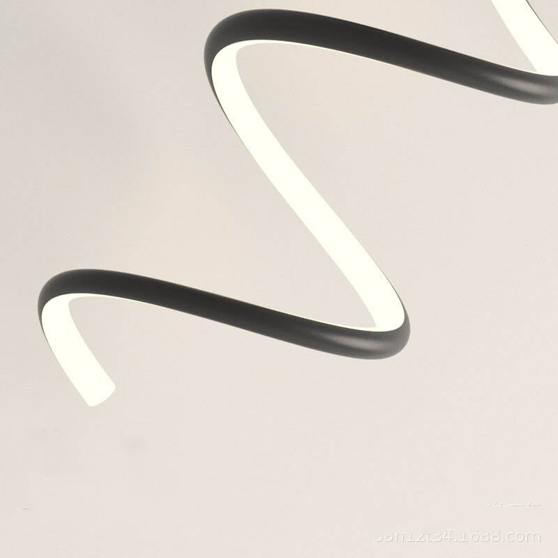 LumiArc - Lampada da parete LED con linee ad arco minimaliste e creative